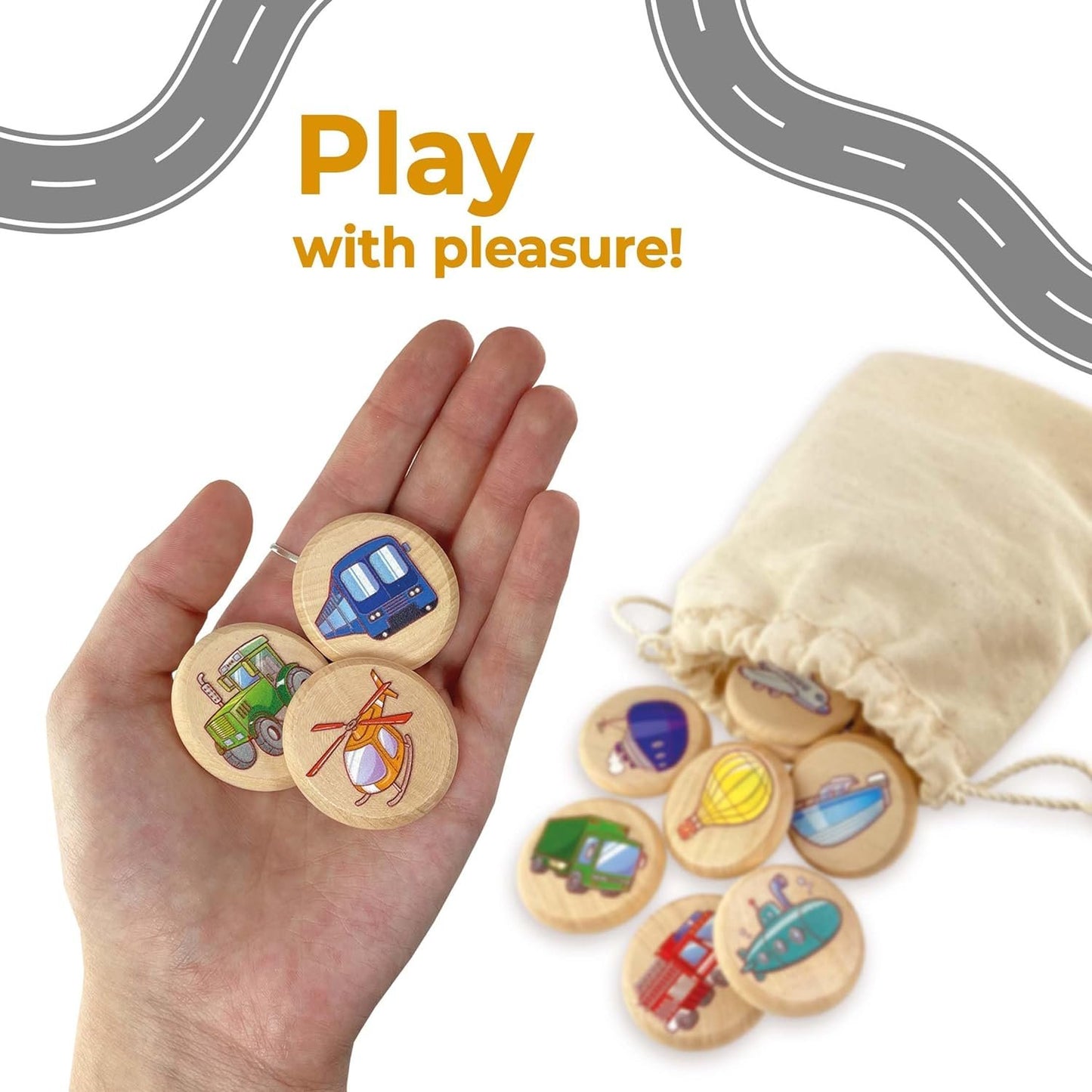 Transport Matching Memory Game