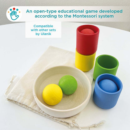 Balls in Cups Starter Kit Large 4 pcs 1+