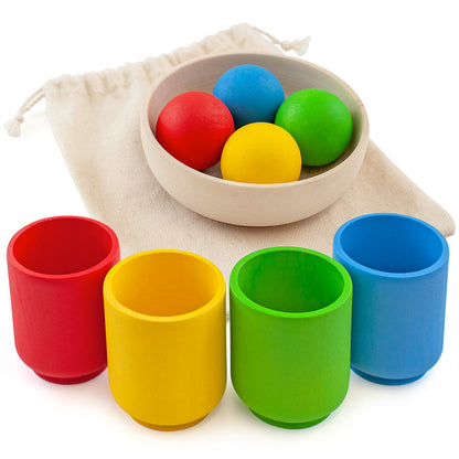 Balls in Cups Starter Kit Large 4 pcs 1+