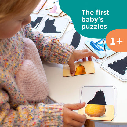 Puzzle for Toddlers - Halves and Shadows