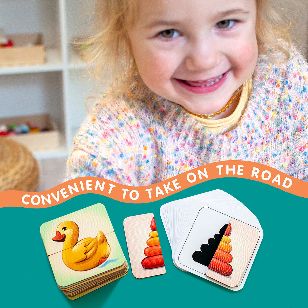 Puzzle for Toddlers - Halves and Shadows