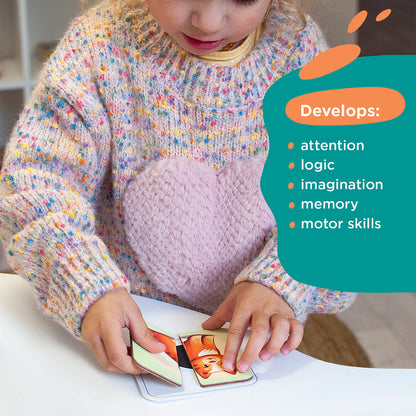 Puzzle for Toddlers - Halves and Shadows