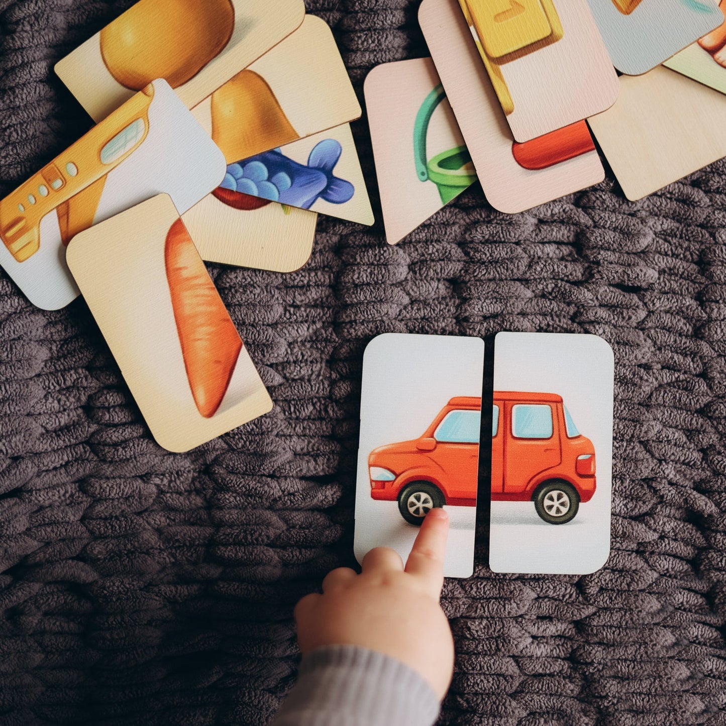 Puzzle for Toddlers - Halves and Shadows