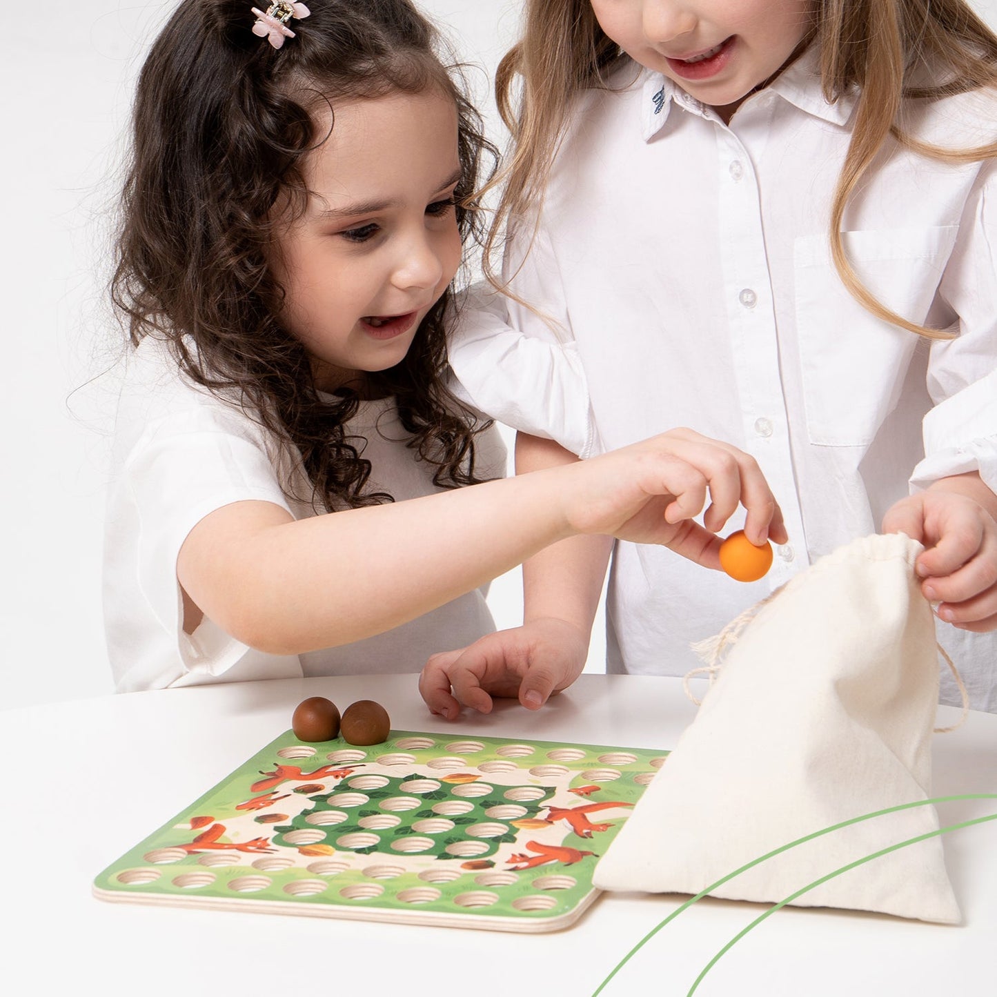 Wooden Board Game "Nimble squirrels"