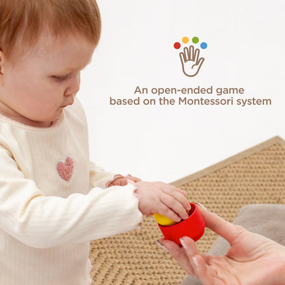Balls in Nest Cups Starter Kit 4 Colors 1+