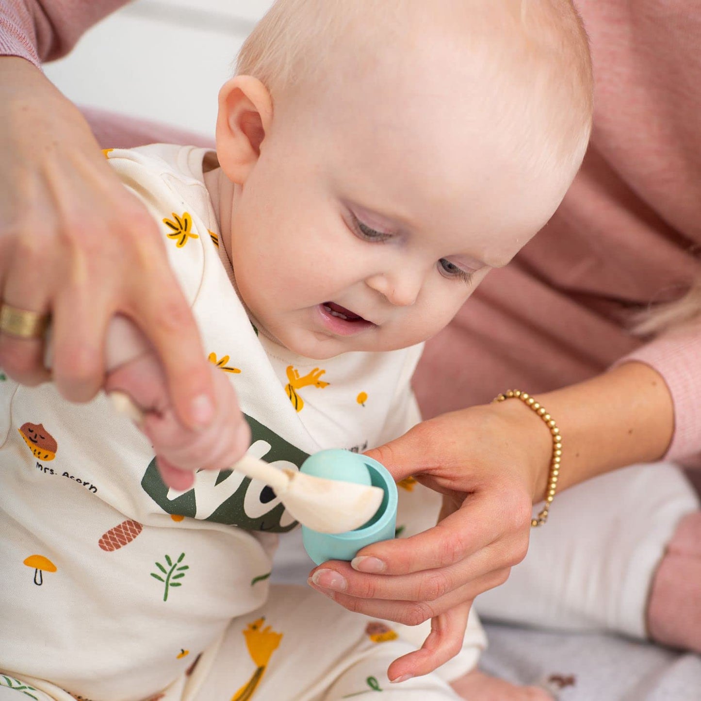 Rainbow Peg Dolls and Balls in Cups (2 Edition)