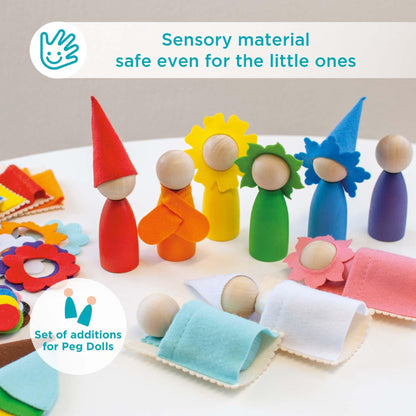 Peg Doll Accessories 12 Colors 1+