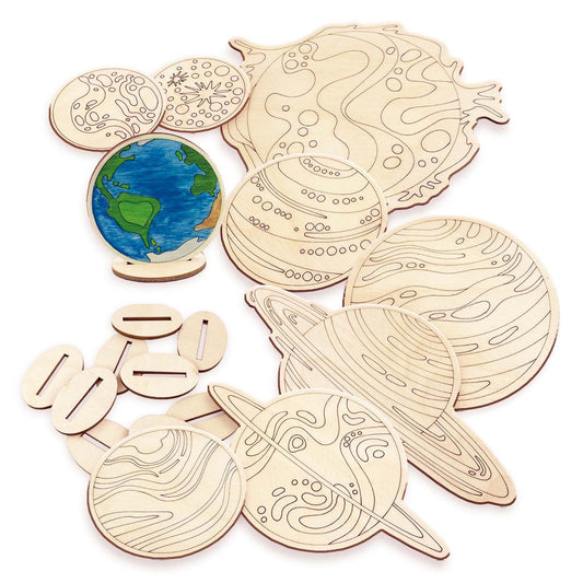 Planets Craft Kit - 9 pcs