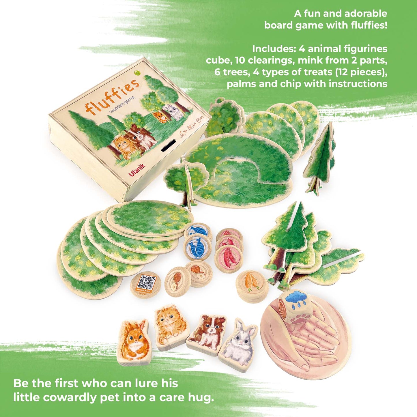 Board game "Fluffies"