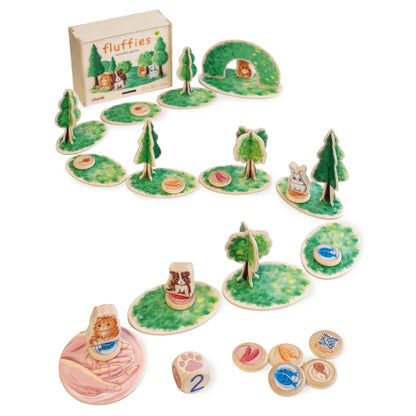 Board game "Fluffies"