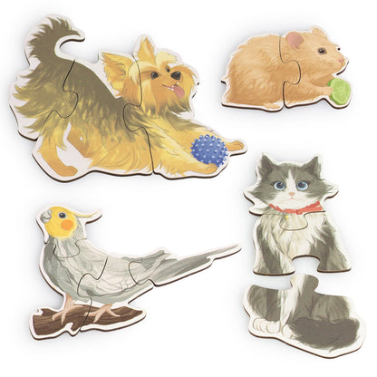 Set of Puzzles "Pets"