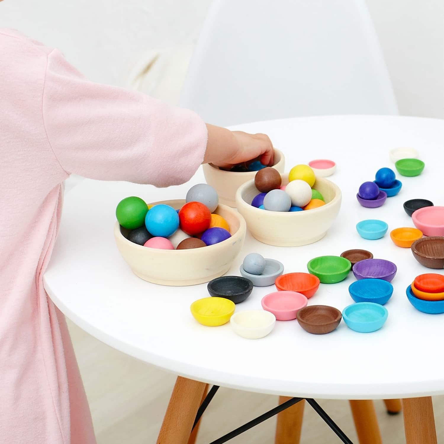 Montessori Playroom Ulanik Montessori Color & Size Sorting Toy | 36 Montessori Playroom Ulanik Montessori Color & Size Sorting Toy | 36